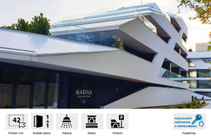 Marina Sétány Penthouse 230 - 42 m2